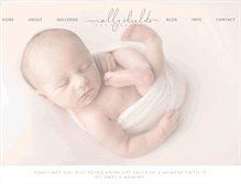 Tablet Screenshot of mollyshieldsphotography.com